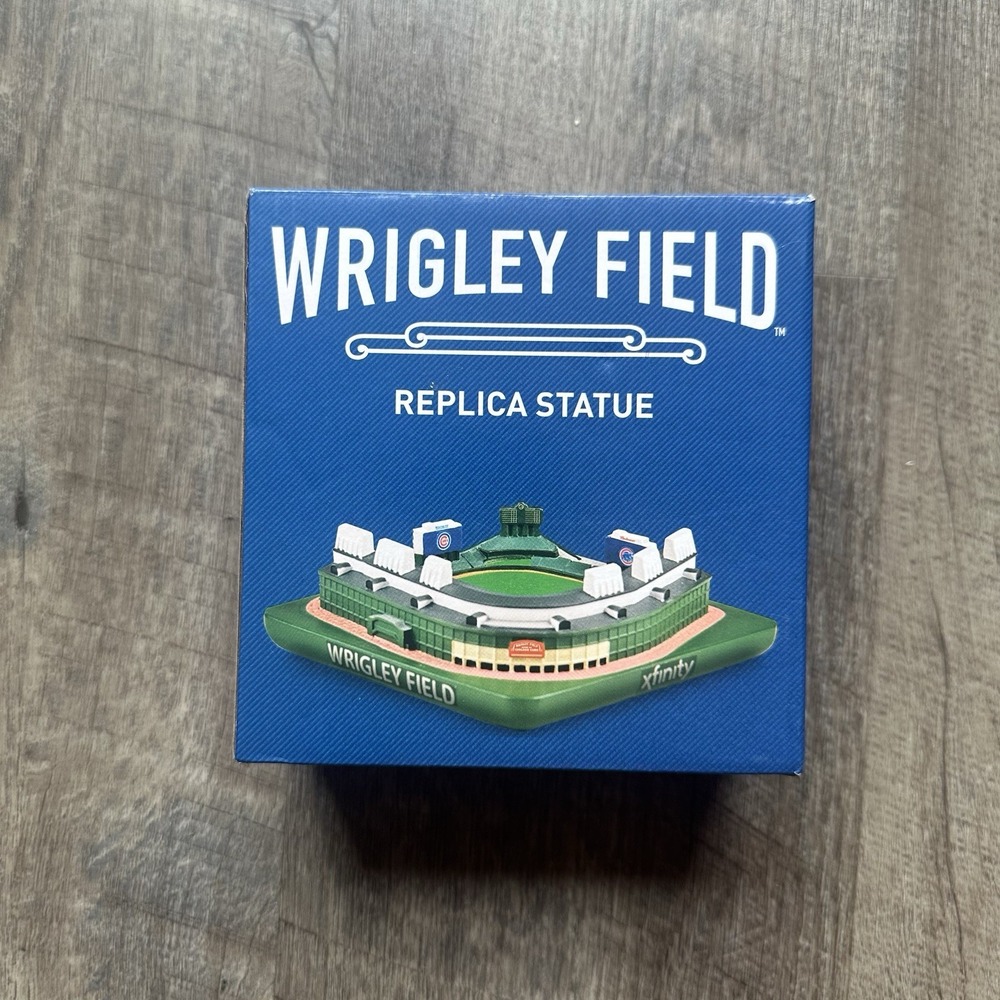 New Chicago Cubs - Wrigley Field Replica Statue - SGA Model - Stadium Give Away